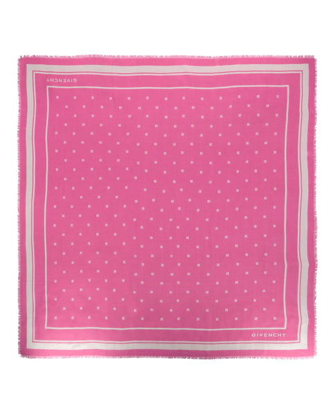 Givenchy Womens 4G Shawl In Cashmere and Silk – Bluefly