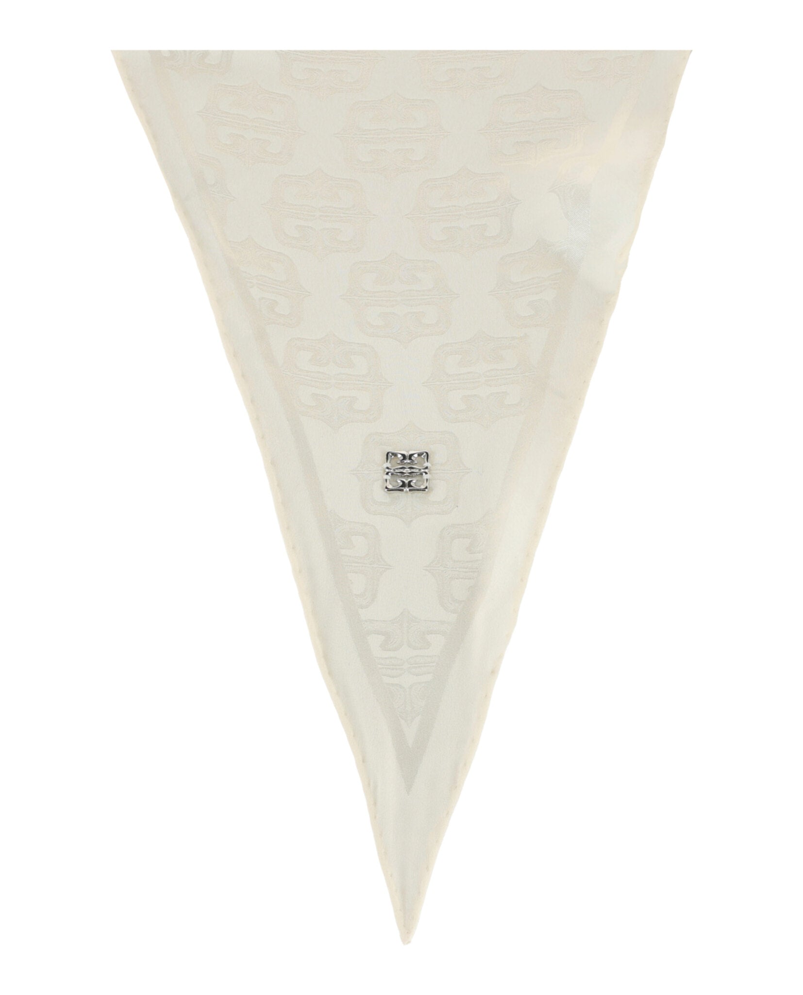 Givenchy Womens Silk Logo Print Scarf