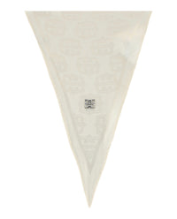 Givenchy Womens Silk Logo Print Scarf