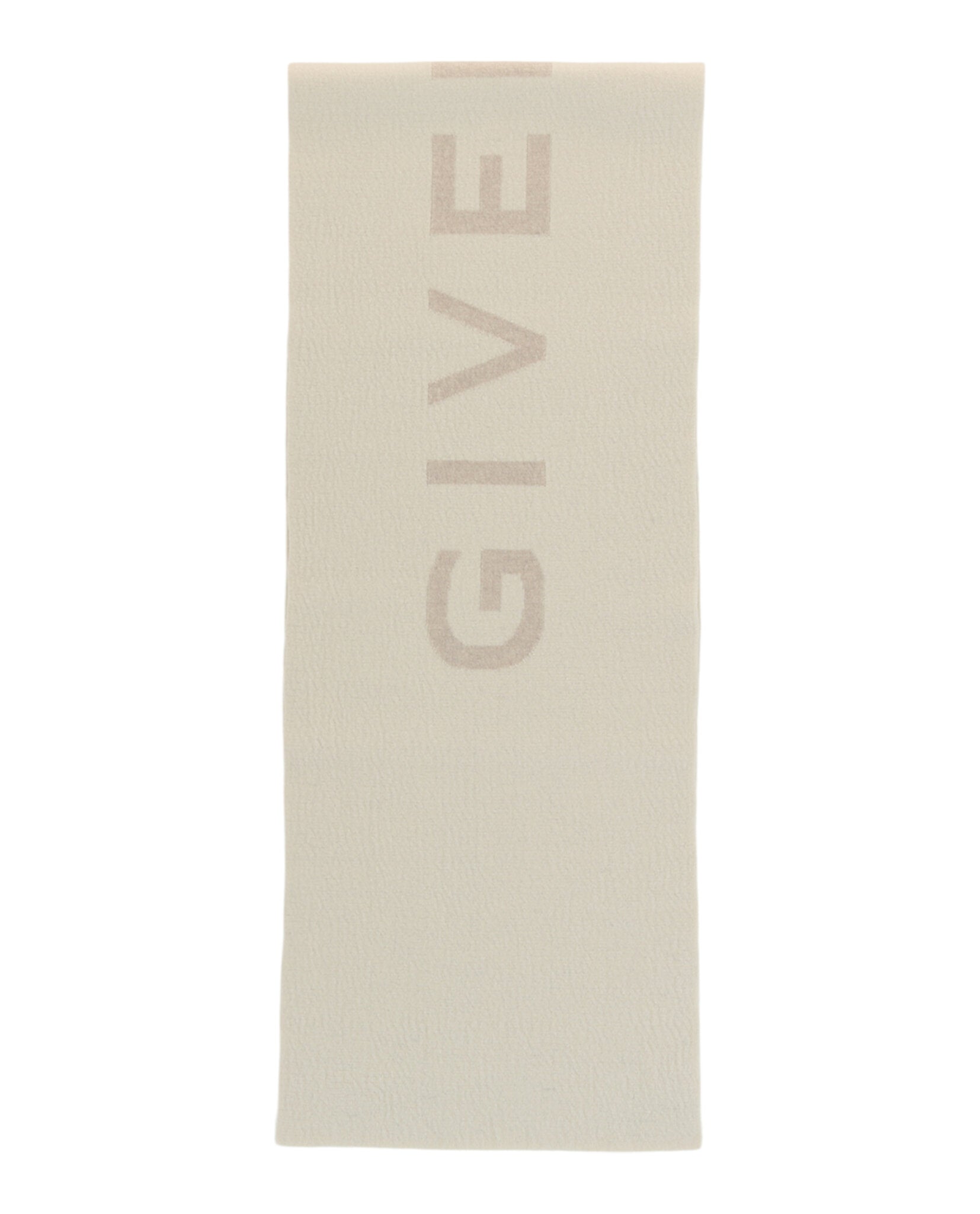 Givenchy Womens Reversible Logo Wool Scarf