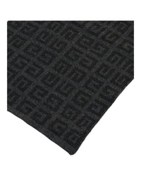 Givenchy Unisex-Adult 4G Logo Reversible Wool Scarf