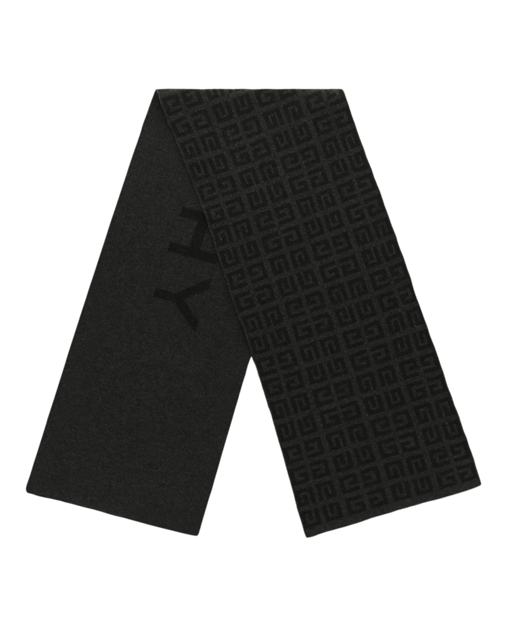 Givenchy Unisex-Adult 4G Logo Reversible Wool Scarf