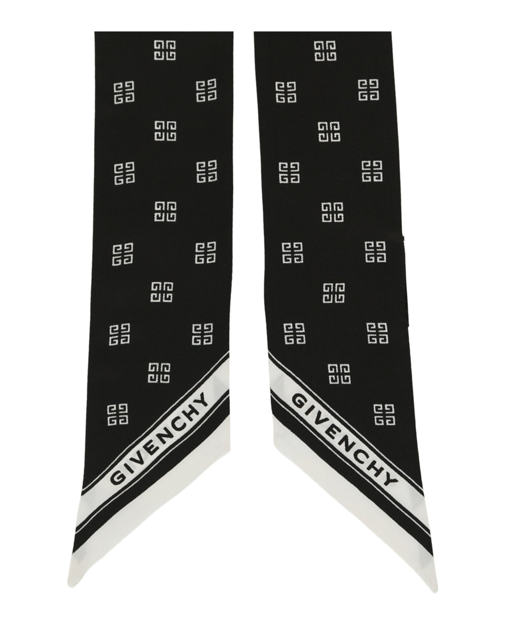 Givenchy Womens Silk Monogram Bandeau