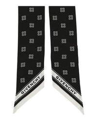 Givenchy Womens Silk Monogram Bandeau