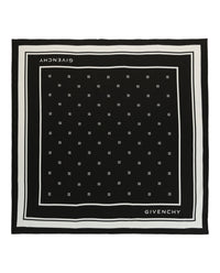 Givenchy Womens Silk Logo Scarf