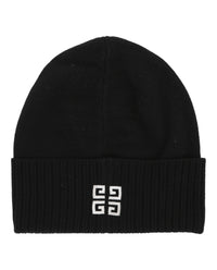 Givenchy Givenchy Unisex-Adult Ribbed Embroidered Logo Beanie