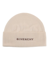 Givenchy Givenchy Unisex-Adult Ribbed Embroidered Logo Beanie