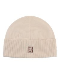 Givenchy Givenchy Unisex-Adult Ribbed Embroidered Logo Beanie