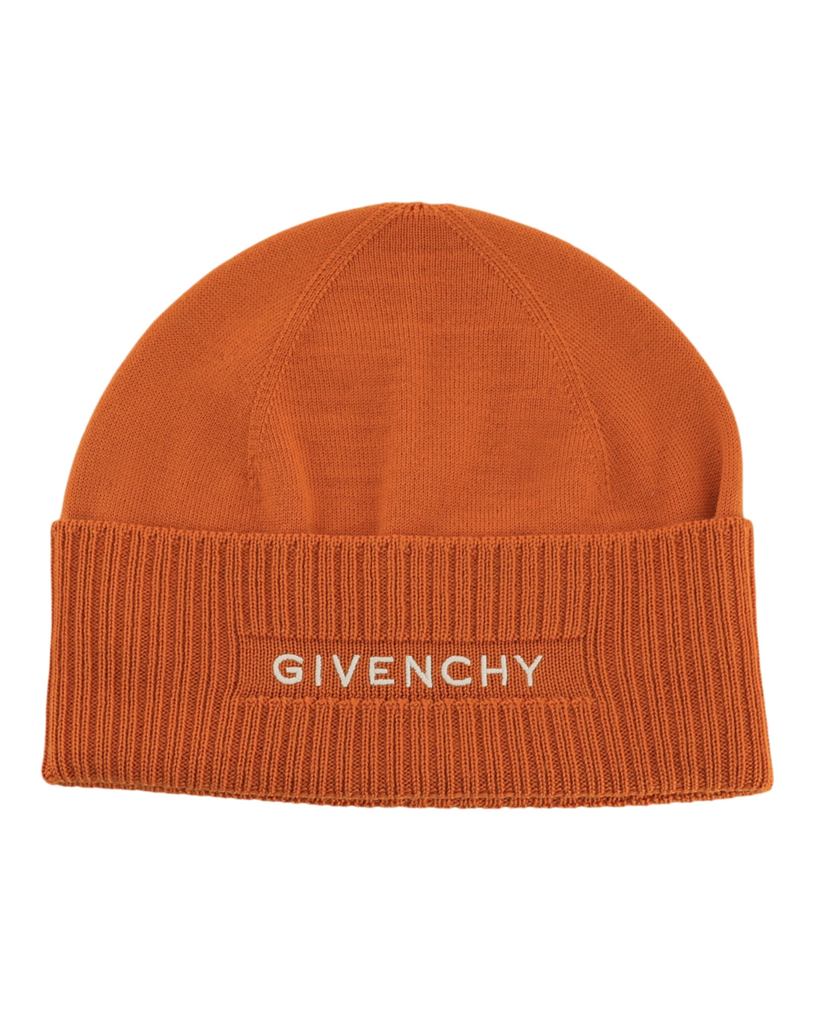 Givenchy Unisex-Adult Ribbed Embroidered Logo Beanie