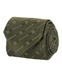 Givenchy Mens Diagonal 4G Silk Tie