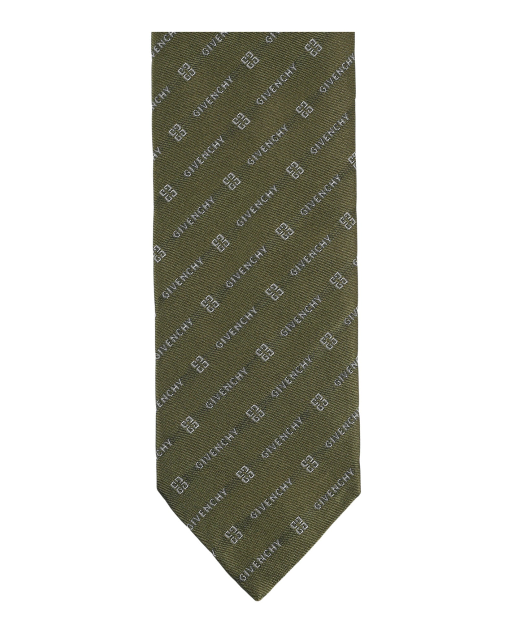 Givenchy Mens Diagonal 4G Silk Tie