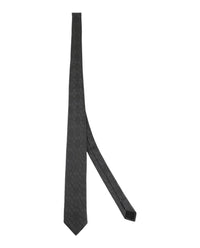 Givenchy Mens 4G Monogram Argyle Silk Tie