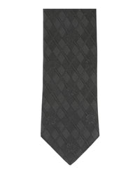 Givenchy Mens 4G Monogram Argyle Silk Tie