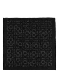Givenchy Mens 4G Monogram Pocket Square