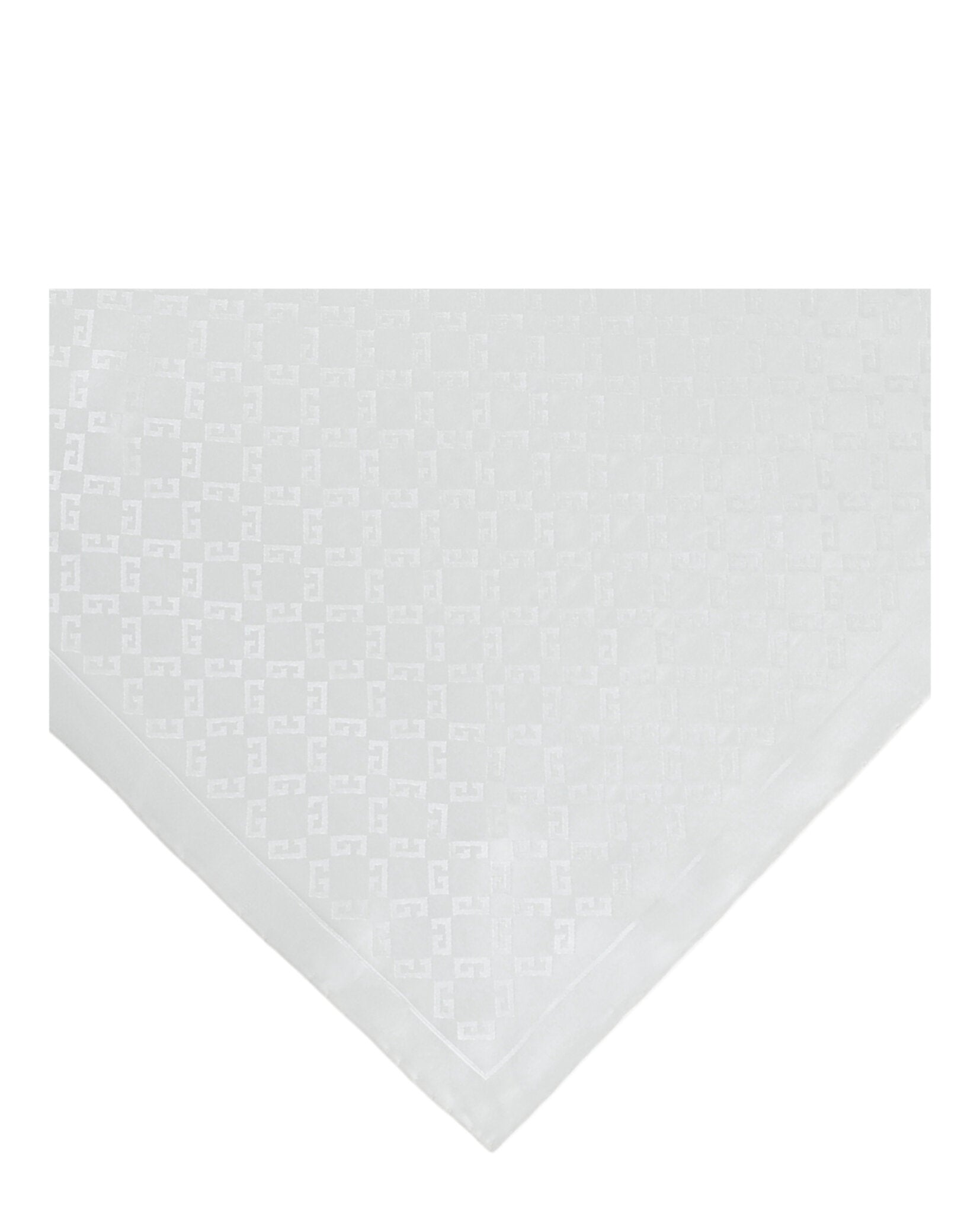 Givenchy Mens 4G Monogram Pocket Square