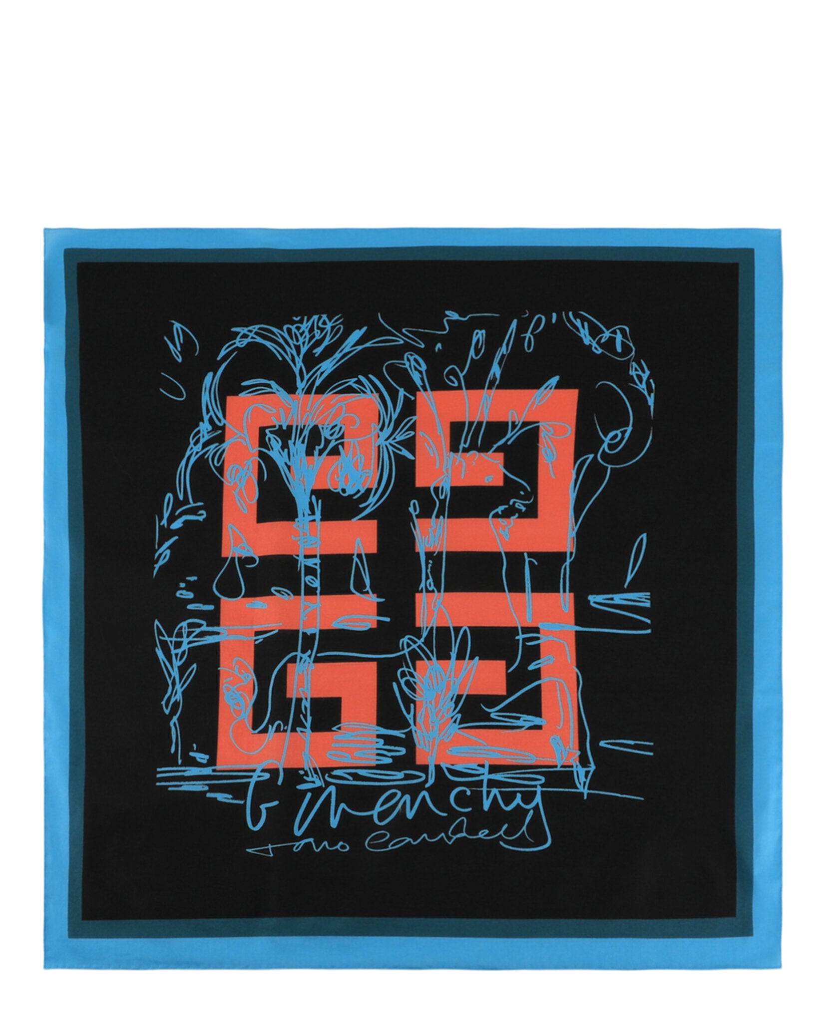Givenchy Mens x Tomo Campbell 4G Monogram Scarf