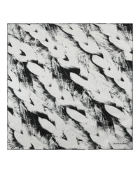 Givenchy Givenchy Mens Braid Print Silk Scarf