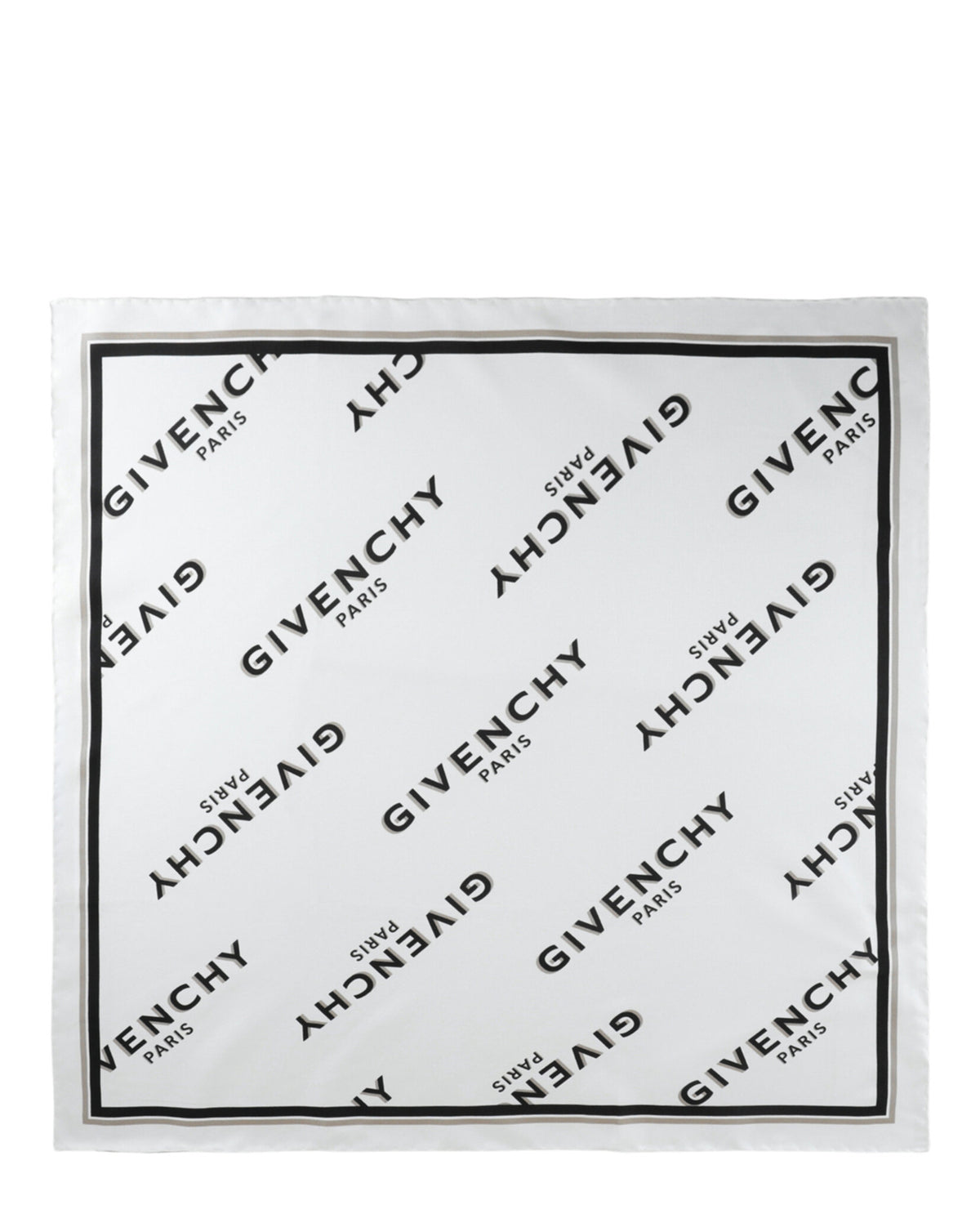 Givenchy Womens Shadow Logo Scarf