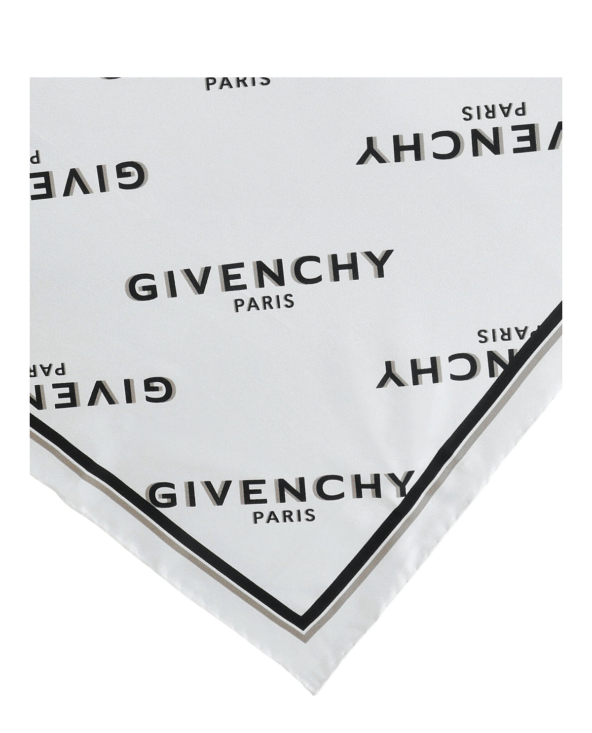 Givenchy Womens Shadow Logo Scarf