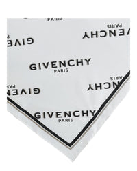 Givenchy Womens Shadow Logo Scarf