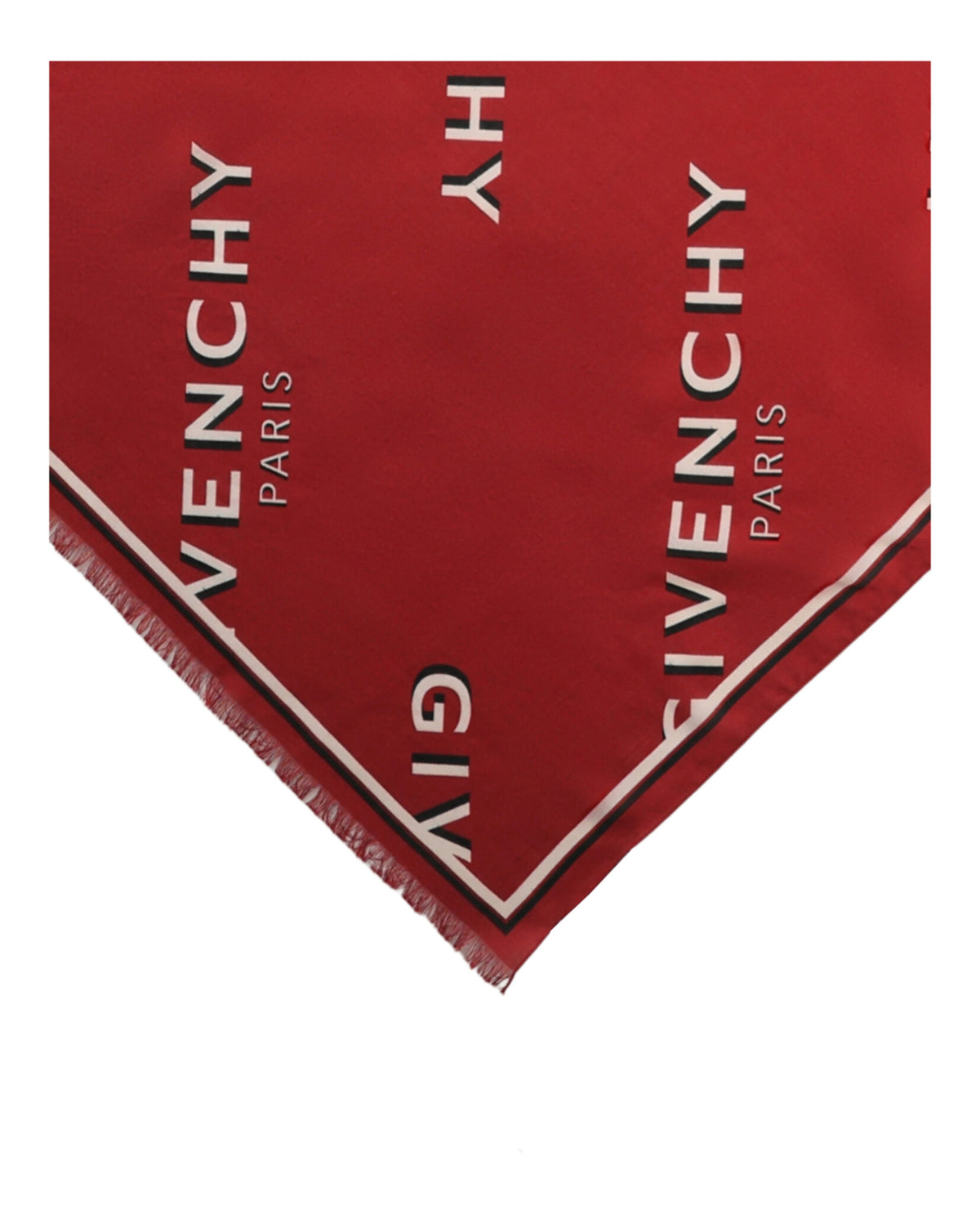 Givenchy Givenchy Mens Shadow Logo Scarf