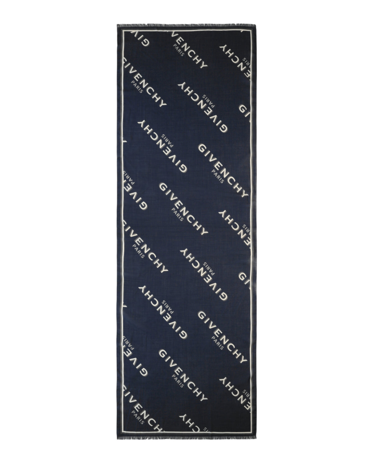 Givenchy Givenchy Mens Shadow Logo Scarf