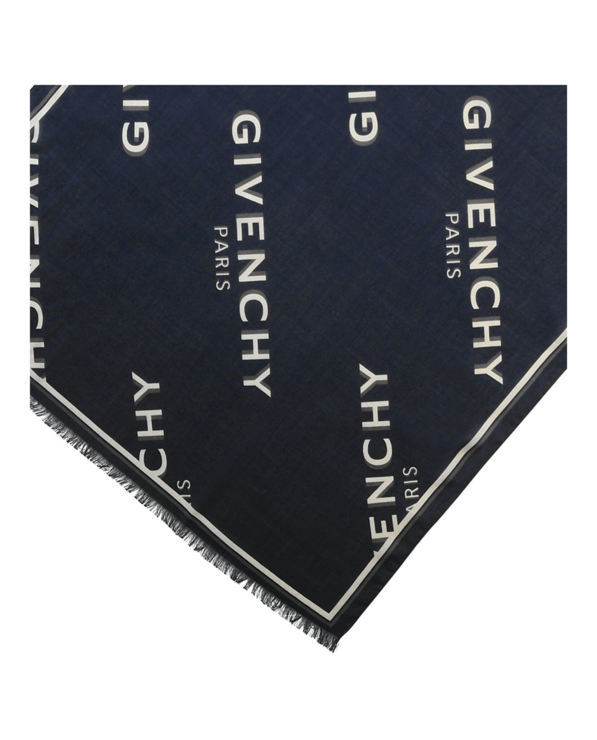 Givenchy Givenchy Mens Shadow Logo Scarf