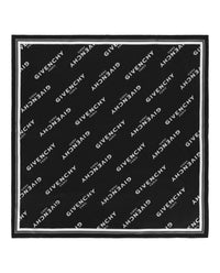 Givenchy Givenchy Womens Shadow Square Scarf In Silk