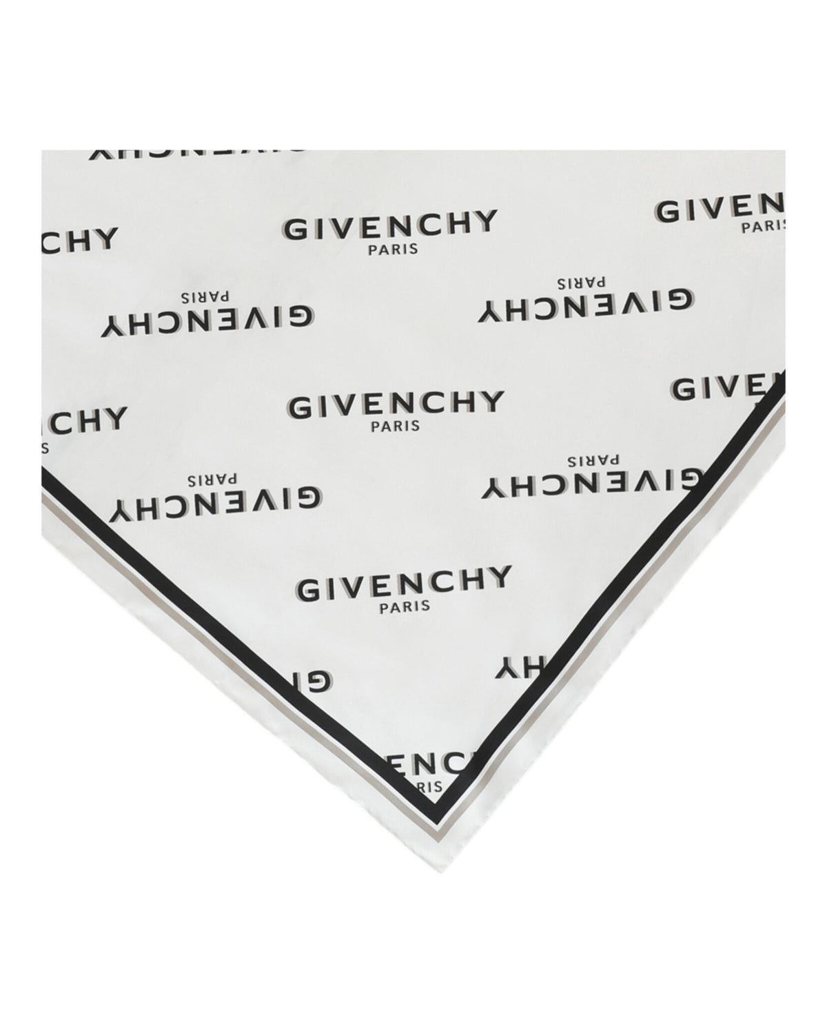 Givenchy Givenchy Womens Shadow Square Scarf In Silk