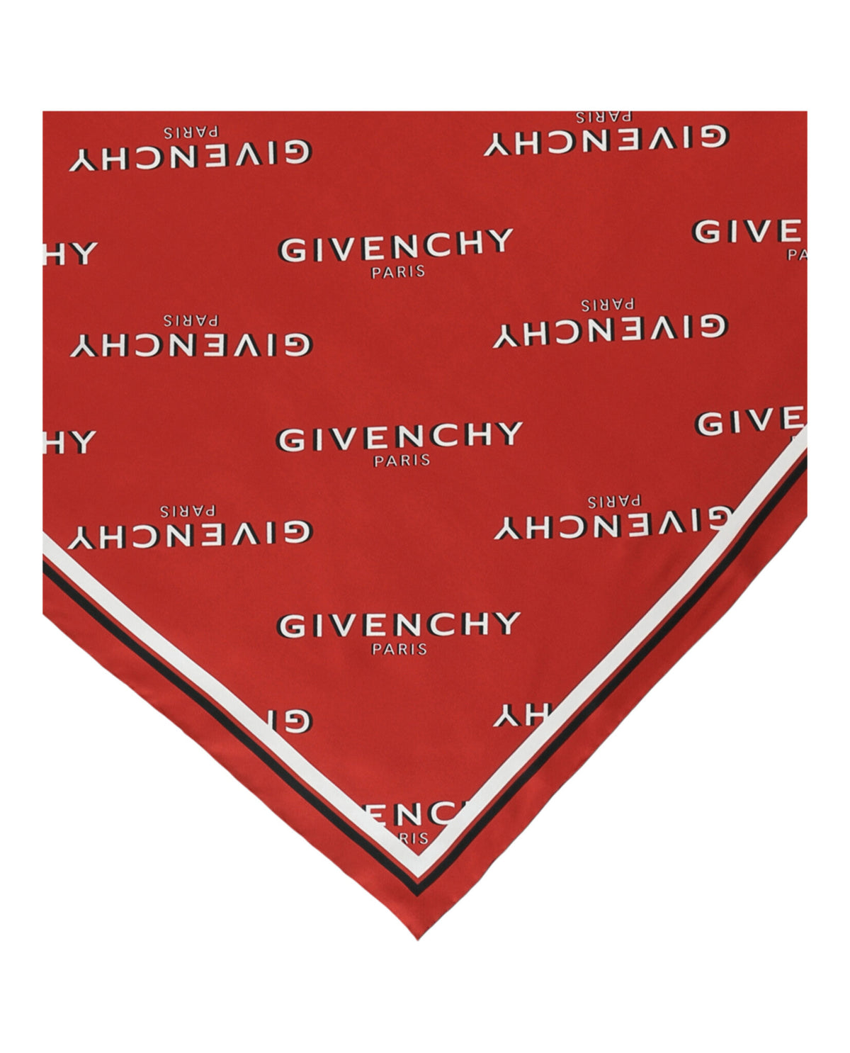 Givenchy Givenchy Womens Shadow Square Scarf In Silk