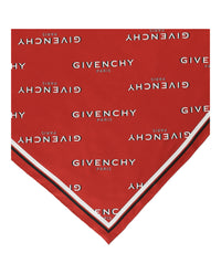Givenchy Givenchy Womens Shadow Square Scarf In Silk