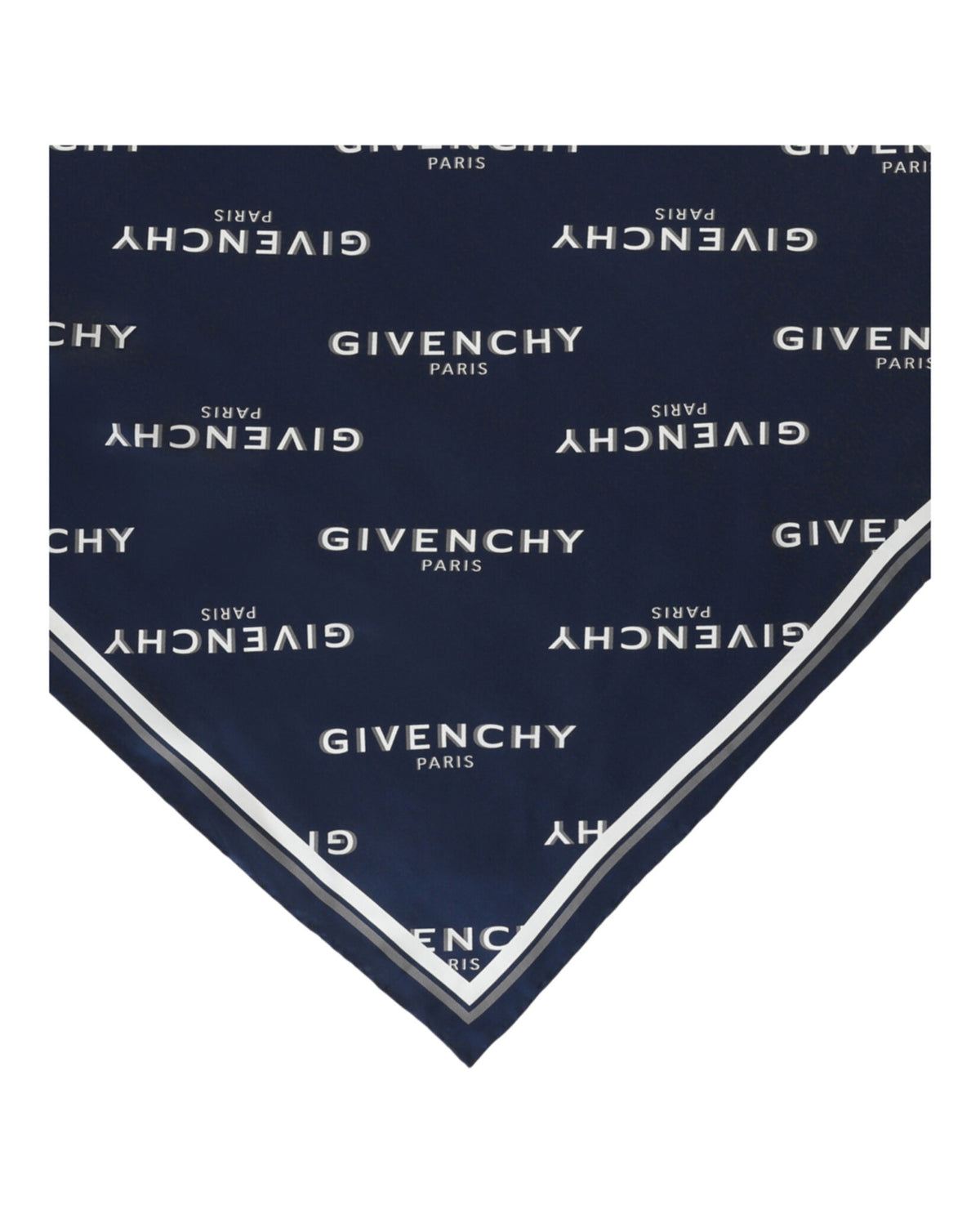 Givenchy Givenchy Womens Shadow Square Scarf In Silk