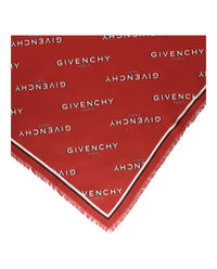 Givenchy Givenchy Womens Shadow Logo Square Scarf