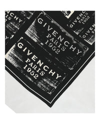 Givenchy Givenchy Womens Patchwork Stamp Silk Scarf