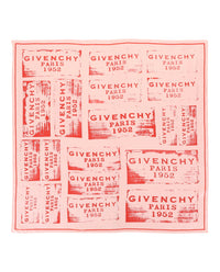 Givenchy Givenchy Womens Patchwork Stamp Silk Scarf