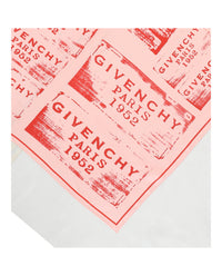 Givenchy Givenchy Womens Patchwork Stamp Silk Scarf