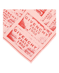 Givenchy Givenchy Womens Patchwork Stamp Silk Scarf