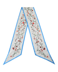 Givenchy Givenchy Womens Floral Print Silk Scarf