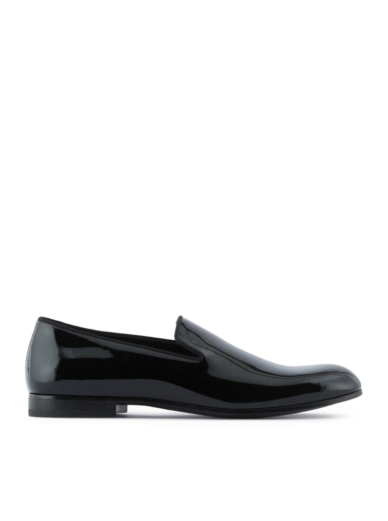 Giorgio Armani Giorgio Armani Men Patent Leather Loafers