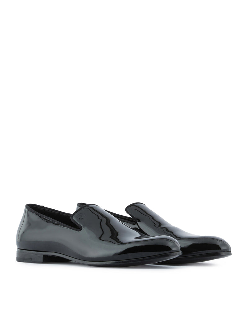 Giorgio Armani Giorgio Armani Men Patent Leather Loafers
