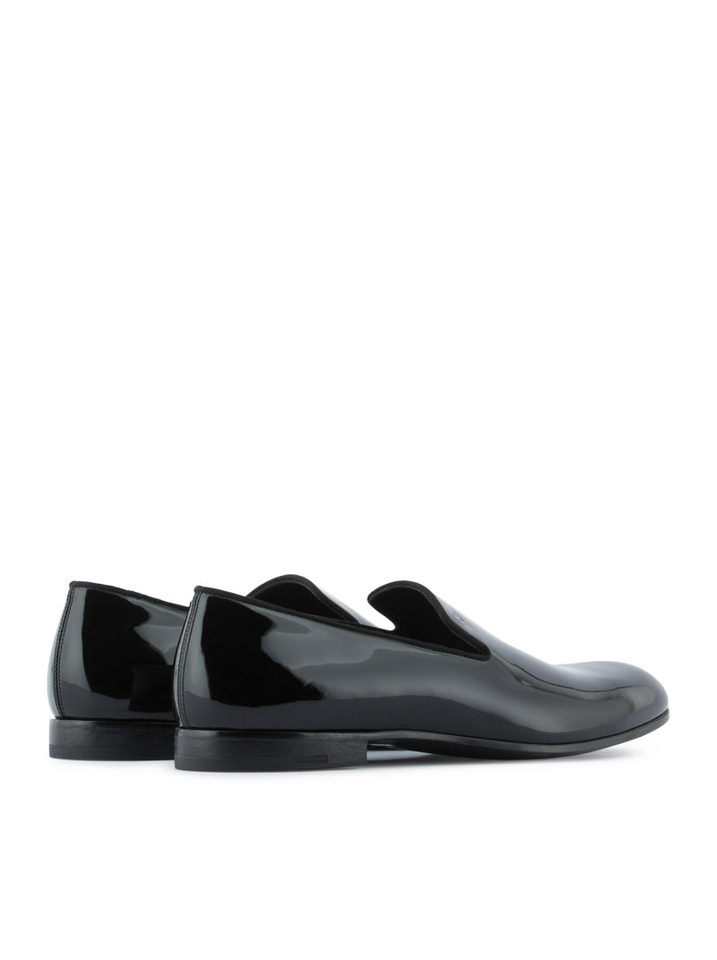 Giorgio Armani Giorgio Armani Men Patent Leather Loafers