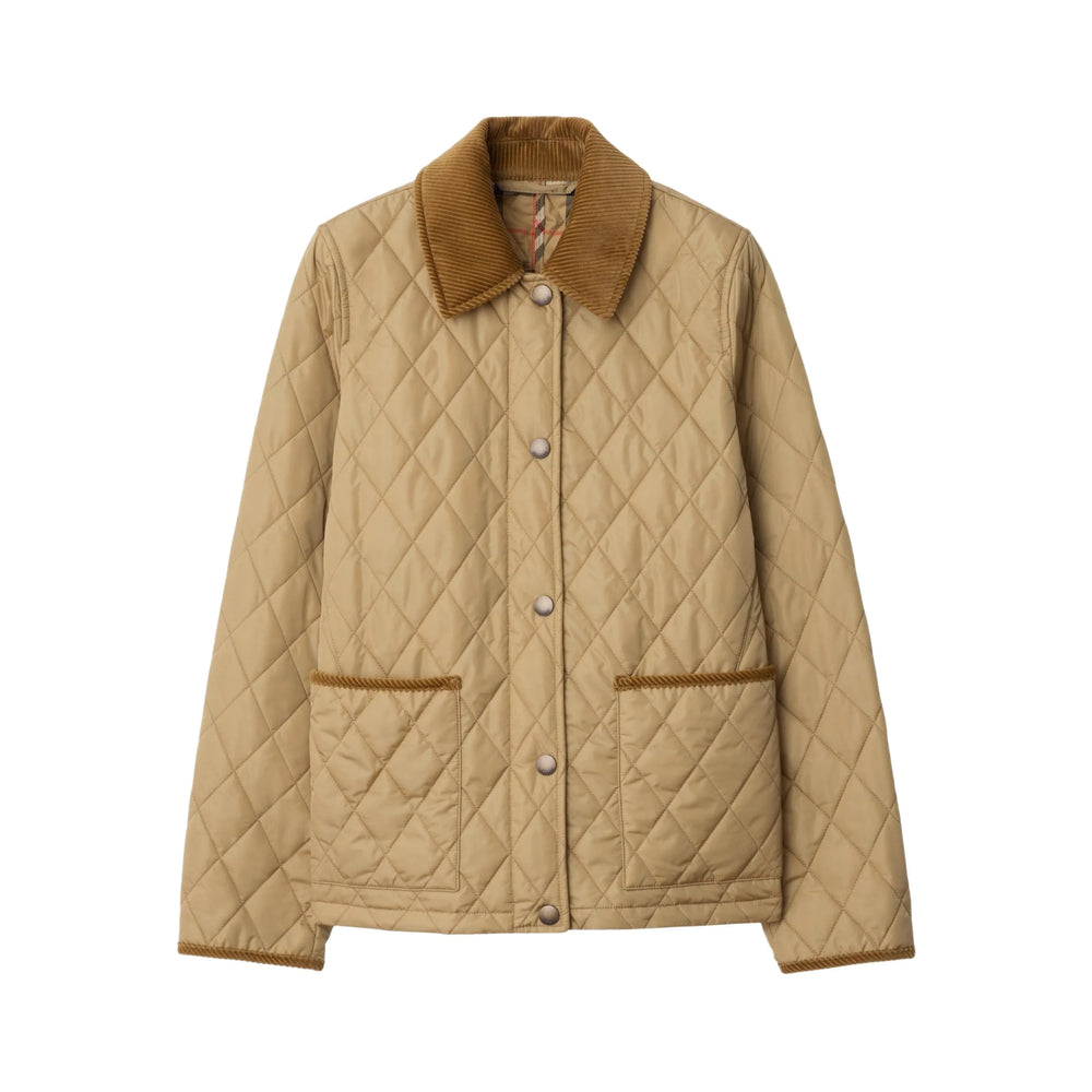 Burberry Neutrals Jackets - Puffer Jackets Women