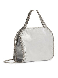 Stella Mccartney Women Metallic Falabella Mini Tote Bag