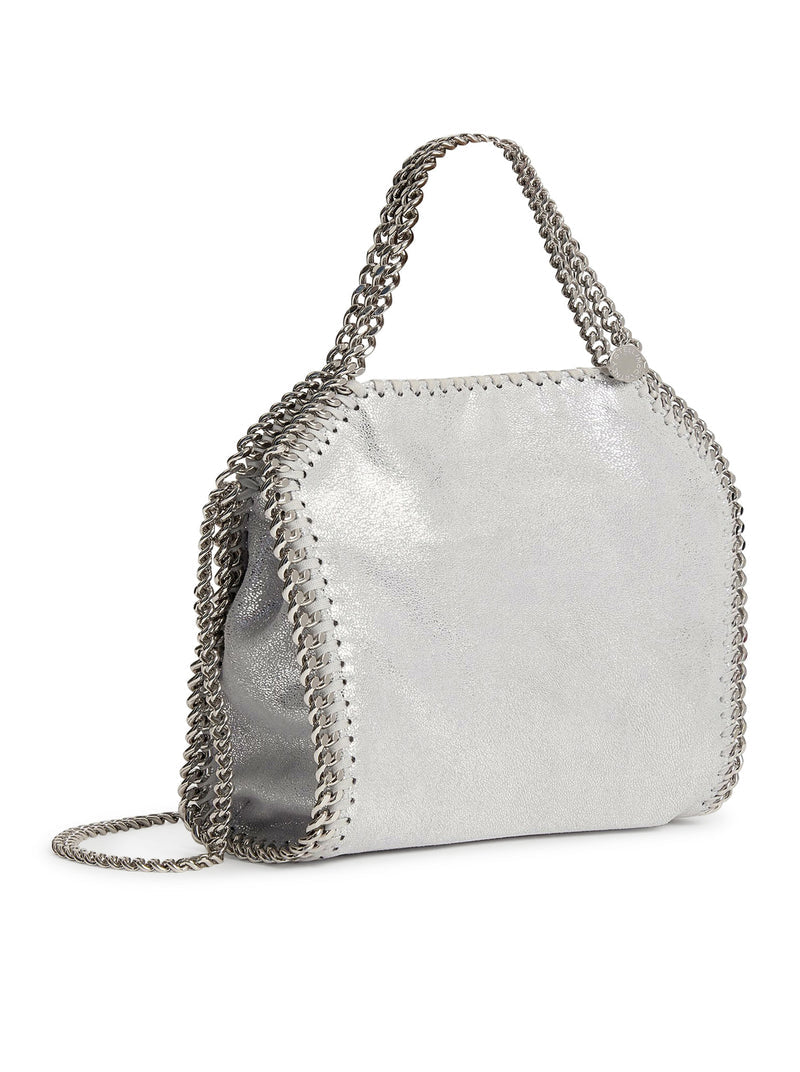 Stella Mccartney Women Metallic Falabella Mini Tote Bag