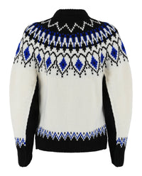 Alexander McQueen Alexander McQueen Womens Fair Isle Knit Sweater
