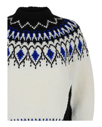 Alexander McQueen Alexander McQueen Womens Fair Isle Knit Sweater