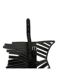 Alexander McQueen Womens Cage Corset Belt