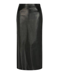 Alexander McQueen Alexander McQueen Womens Leather Pencil Skirt