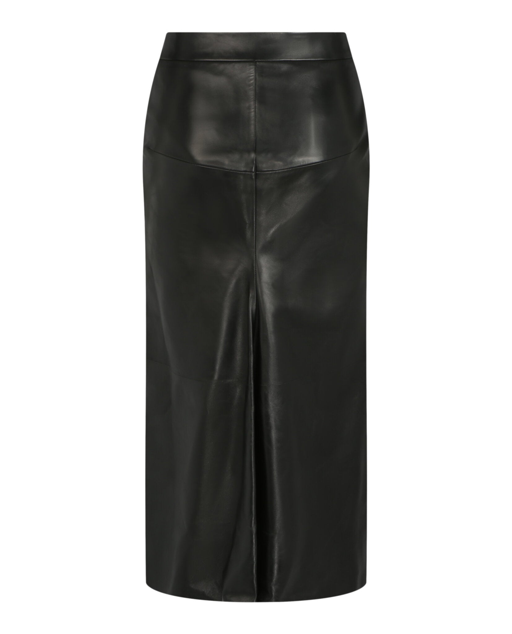 Alexander McQueen Alexander McQueen Womens Leather Pencil Skirt