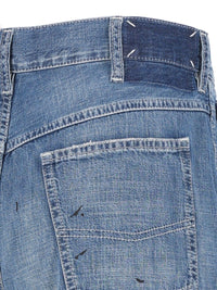 Maison Margiela Men Treated Denim Jeans